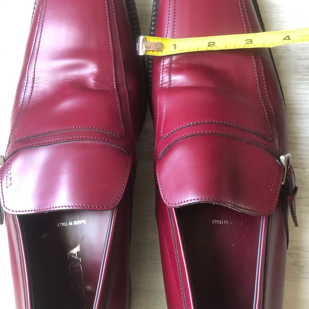 PRADA AUTHENT MEN DRESS SHOES 8.5 EU, FITS US 10,5 - Picture 6 of 7